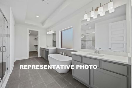 New construction Single-Family house 136 Golden Sage Ave, Georgetown, TX 78633 Alden IX- photo 14 14