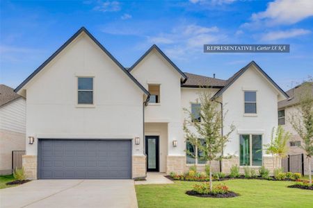 New construction Single-Family house 513 Lightstone Dr, Georgetown, TX 78633 plan The Carter IX - image