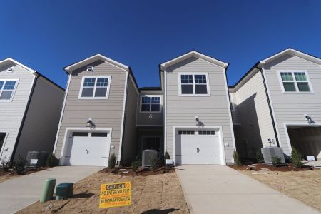 New construction Townhouse house 3193 Mission Olive Pl, New Hill, NC 27562 Hazelnut - Townhome Series- photo 85 85