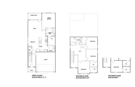 New construction Single-Family house 4115 Half Mast Lp, Columbia, SC 29229 plan Keystone - image 3