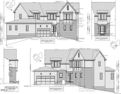 New construction Single-Family house 3416 Makers Cir, Raleigh, NC 27612 plan Stella - image