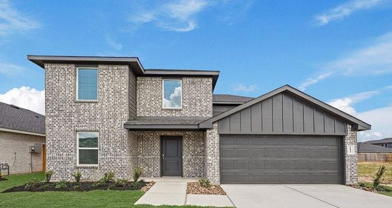 New construction Single-Family house 21922 Vernazza Bnd, Hockley, TX 77447 - image