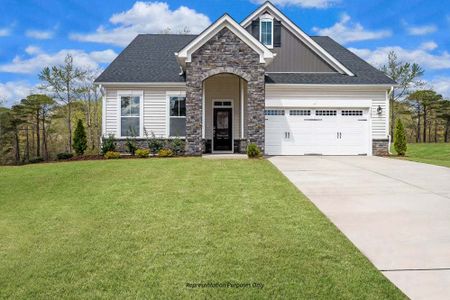 New construction Single-Family house 374 Duncan Creek Rd, Lillington, NC 27546 The Clayton- photo 0