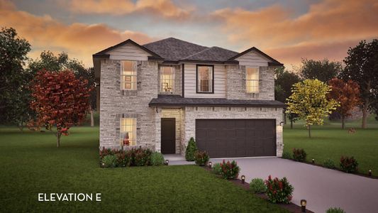 New construction Single-Family house 10733 Altitude Wy, Conroe, TX 77303 plan Trinity - image
