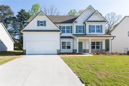 New construction Single-Family house 470 River Run Dr, Dallas, GA 30132 plan Woodbridge - image