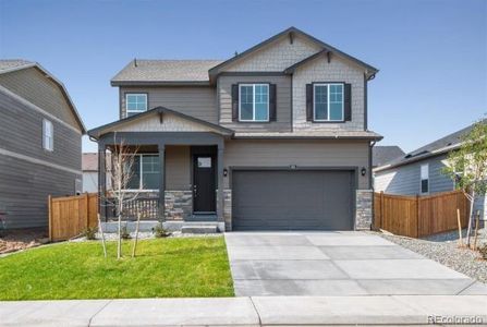 New construction Single-Family house 27500 E Cedar Pl, Aurora, CO 80018 BELLAMY- photo 0