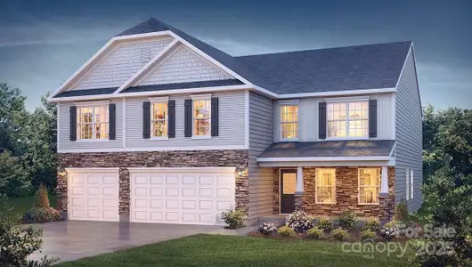 New construction Single-Family house 9241 Poquoson Dr, Gastonia, NC 28056 plan Hatteras - image