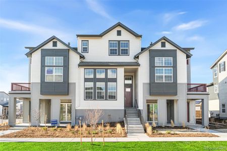 New construction Townhouse house 6303 N Elmira Street, Denver, CO 80238 The Sienna- photo 0