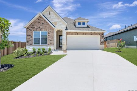 New construction Single-Family house 5813 Gunner Pt, New Braunfels, TX 78130 plan The Gardenia - image