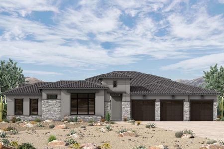 New construction Single-Family house 12964 E Buckskin Trl, Scottsdale, AZ 85255 plan The Lockwood - image