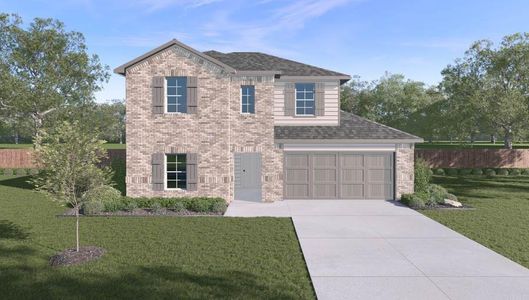 New construction Single-Family house 40746 Rosemary Rain Ln, Magnolia, TX 77354 Naples- photo 0