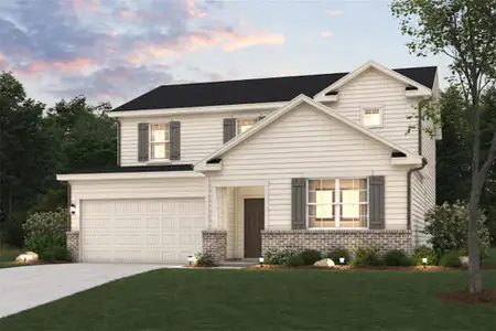 New construction Single-Family house 80 Whispering Oak Wy, Dallas, GA 30132 plan Jordan - image