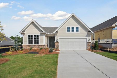 New construction Single-Family house 127 Laurel Farms Lane, Dallas, GA 30157 Amelia- photo 0