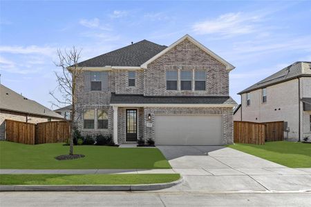 New construction Single-Family house 1620 Glacier Drive, Forney, TX 75126 Caldwell Homeplan- photo 0