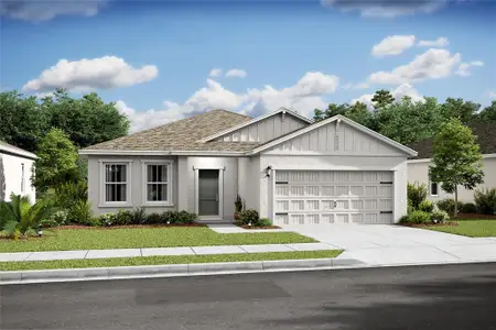 New construction Single-Family house 3616 Sw 153 Place Rd, Ocala, FL 34473 plan Azalea II - image