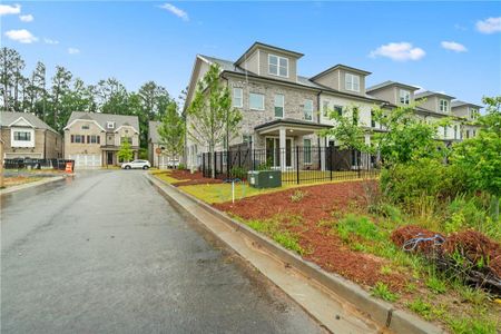 New construction Townhouse house 5480 Bandolino Ln, Unit 423, Peachtree Corners, GA 30092 plan The Ellington - image