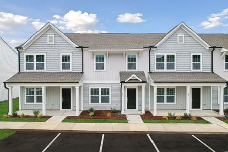 New construction Townhouse house 47 Camel Crazies Place, Lillington, NC 27546 - photo 0