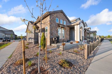 New construction Townhouse house 6227 Vernazza Wy, Unit 1, Windsor, CO 80550 plan Avalon - image