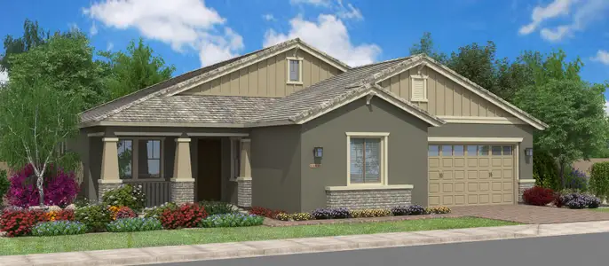 New construction house 3029 W Sherman Rd, San Tan Valley, AZ 85142 plan Timber Cove - image
