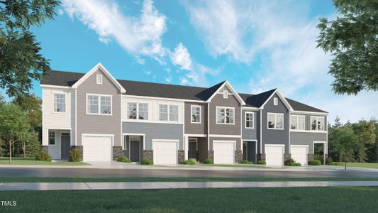 New construction Townhouse house 900 Pilot St, Haw River, NC 27258 plan Cameron - image