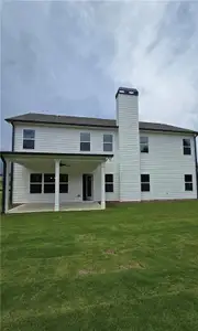 New construction Single-Family house 148 Harmony Farms Orch, Eatonton, GA 31024 plan (GA)Hayden A.1 2 Front Entry - image