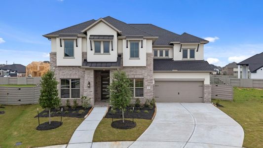 New construction Single-Family house 4706 Mulberry Shrubs Ct, Manvel, TX 77578 plan Briggs - image