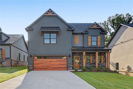New construction Single-Family house 103 Everwood Ct, Dallas, GA 30132 plan Linden - image