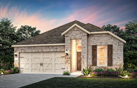 New construction Single-Family house Aubrey, TX 76227 plan Fox Hollow - image
