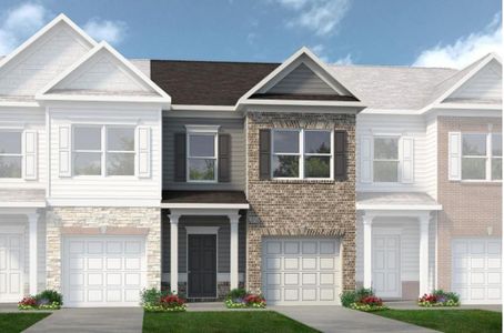 New construction Townhouse house 251 Dupont Drive, Unit 26, Cartersville, GA 30121 The Suwanee- photo 0