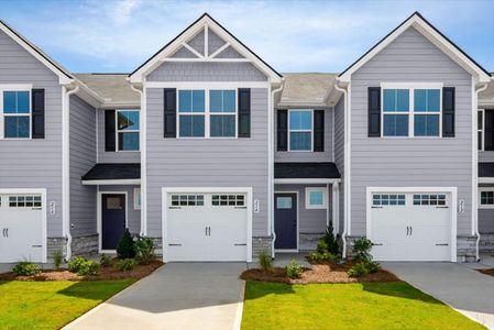 New construction Townhouse house 214 Deermont Drive Sw, Cartersville, GA 30120 Poplar- photo 0