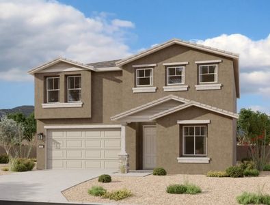 New construction Single-Family house 4251 East Brook Lynn Place, San Tan Valley, AZ 85140 Daisy Homeplan- photo 0