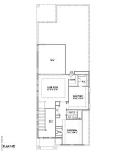 Plan 1477 2nd Floor