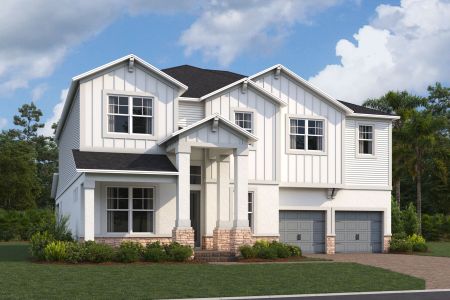 New construction Single-Family house 5382 Lassen St, St. Cloud, FL 34771 plan Newport Xl - Eco Grand Series - image