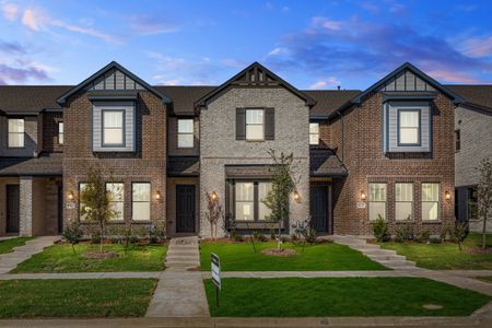 New construction Townhouse house 6415 Baritone Ct, Sachse, TX 75048 Columbia Homeplan- photo 3 3