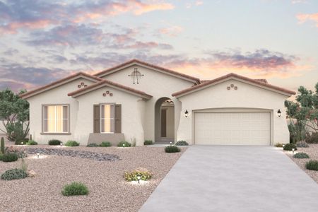 New construction Single-Family house 18903 W Mclellan Rd, Waddell, AZ 85355 plan Palazzo Series - Granada - image