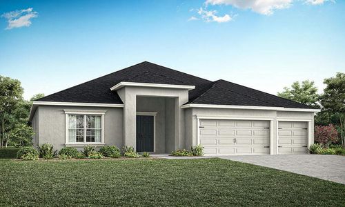 New construction Single-Family house Lakeland, FL 33810 plan Willow II with Loft - image