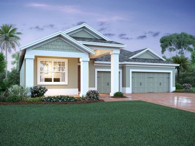 New construction Single-Family house 5229 Prairie Preserve Run, Saint Cloud, FL 34772 Corina II - Eco Grand Series- photo 0