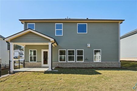 New construction Single-Family house 1438 High Falls Ln, Grayson, GA 30017 plan Johnson - image