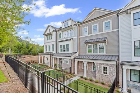 New construction Townhouse house 1980 Flying Scotsman Dr, Kennesaw, GA 30144 plan The Kensington - image 2
