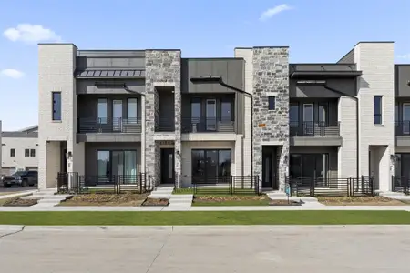 New construction Townhouse house 1227 Doris May Dr, Allen, TX 75013 Johnson- photo 0