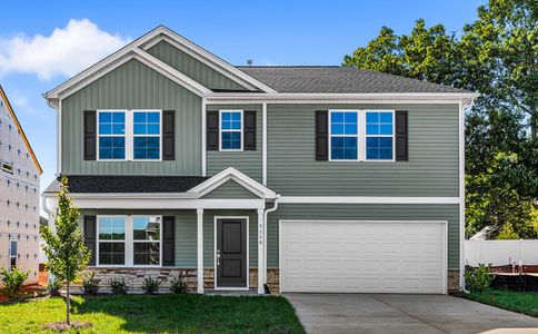 New construction Single-Family house 5350 Spicewood Lake Ln, Winston-Salem, NC 27106 plan Russell - image