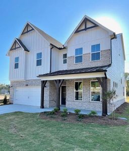 New construction Single-Family house 690 Crossroad Ct, Powder Springs, GA 30127 Riverside- photo 0