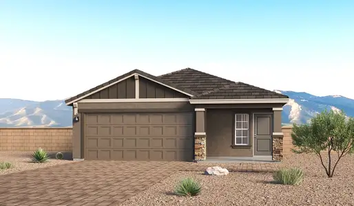 New construction Single-Family house 746 W Calle Manolete, Sahuarita, AZ 85629 plan Carolina - Y30C - image