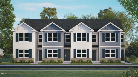 New construction Townhouse house 5820 Brambleberry Wy, Raleigh, NC 27616 - image