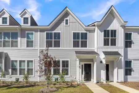 New construction Townhouse house 143 Brown Swiss Cir, Summerville, SC 29483 plan Hollyhock - image
