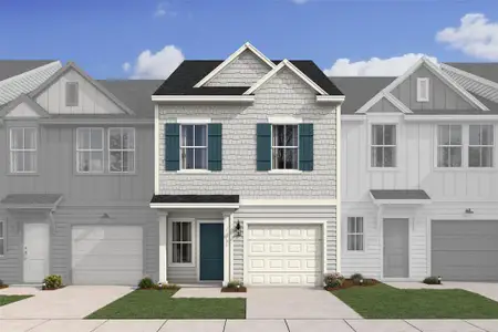 New construction Townhouse house 9404 Mill St, Unit C, Providence Village, TX 76227 - image