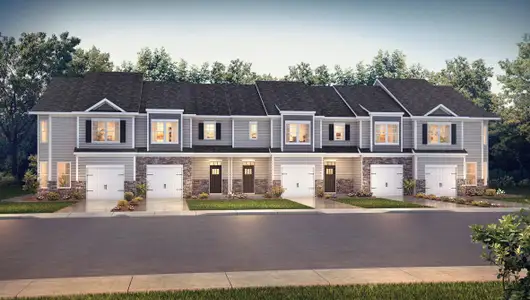 New construction Townhouse house Gibsonville, NC 27249 plan Carson - image