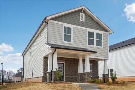 New construction Single-Family house 1220 Firefly Field Trce, Lawrenceville, GA 30045 Thompson- photo 3 3