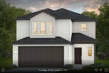 New construction Single-Family house 6826 Bens Lndg, Cove, TX 77523 plan Coolidge - image