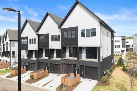 New construction Townhouse house 636 Soul Aly, Unit 108, Alpharetta, GA 30009 plan Anniston - image